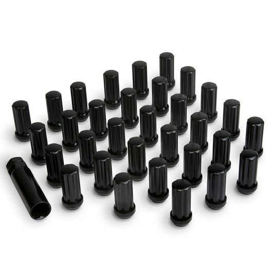 ICON Alloys Lug Nut Kit Black - 14x1.5 - 32 Lug Nuts w/ Key