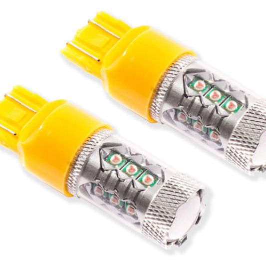 Diode Dynamics 7443 LED Bulb XP80 LED - Amber (Pair)-Bulbs-Diode Dynamics-DIODD0114P-SMINKpower Performance Parts
