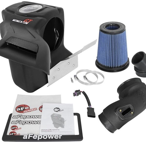 aFe Momntum GT Intakes Stage-2 P5R AIS 9-16 Audi A4 (B8) L4-2.0L-Cold Air Intakes-aFe-AFE54-76402-SMINKpower Performance Parts