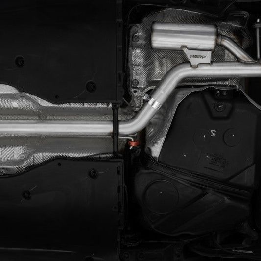 MBRP 2022 VW Jetta GLI 2.0 TSI 3in Cat Back T304 SS 2.5in Dual Split Rear w/ Carbon Fiber Tips-Catback-MBRP-MBRPS46153CF-SMINKpower Performance Parts