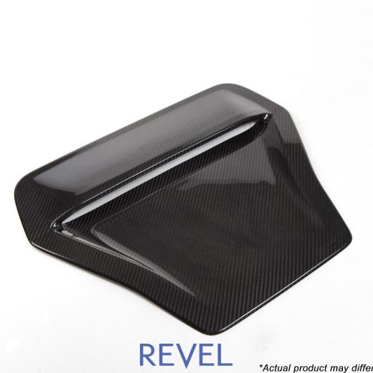 Revel GT Dry Carbon Engine Hood Scoop Cover 17-18 Honda Civic Type-R - 1 Piece