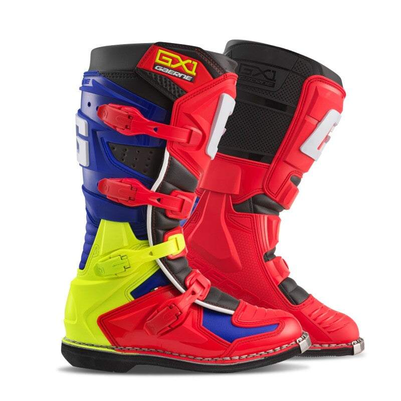 Gaerne GX1 Boot Red Multi Size - 7