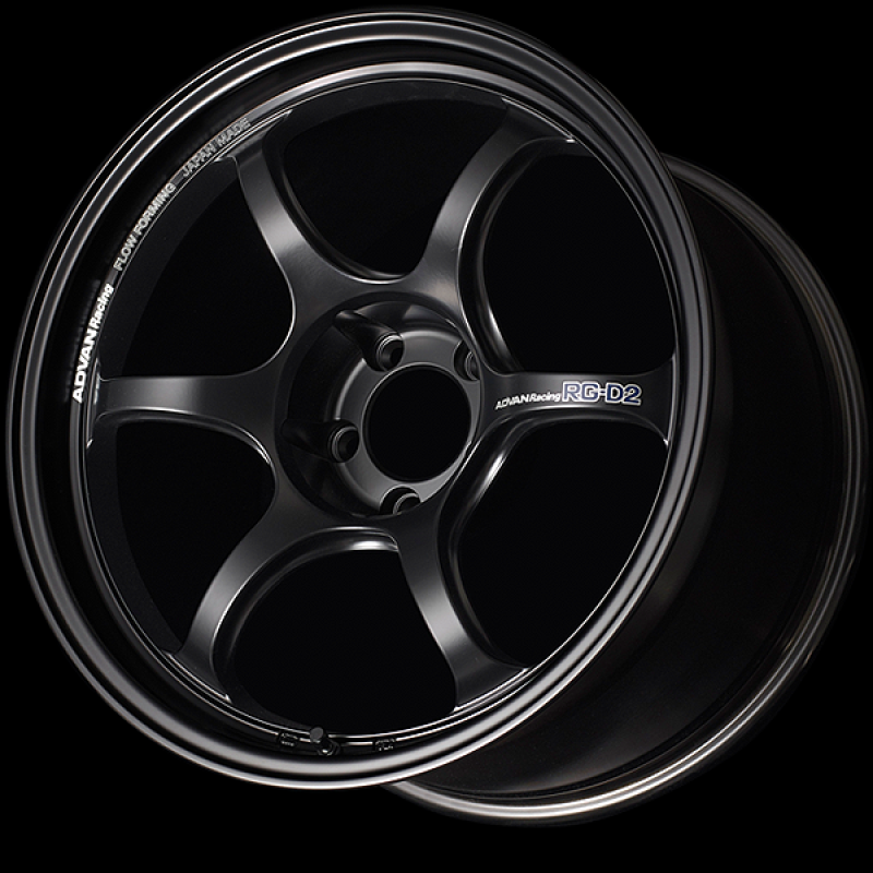 Advan RG-D2 17x8.5 -10MM 6-139.7 Semi Gloss Black Wheel-Wheels - Cast-Advan-AVNYAT7H-10KSB-SMINKpower Performance Parts