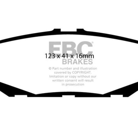 EBC 93-97 Lexus GS300 3.0 Greenstuff Rear Brake Pads