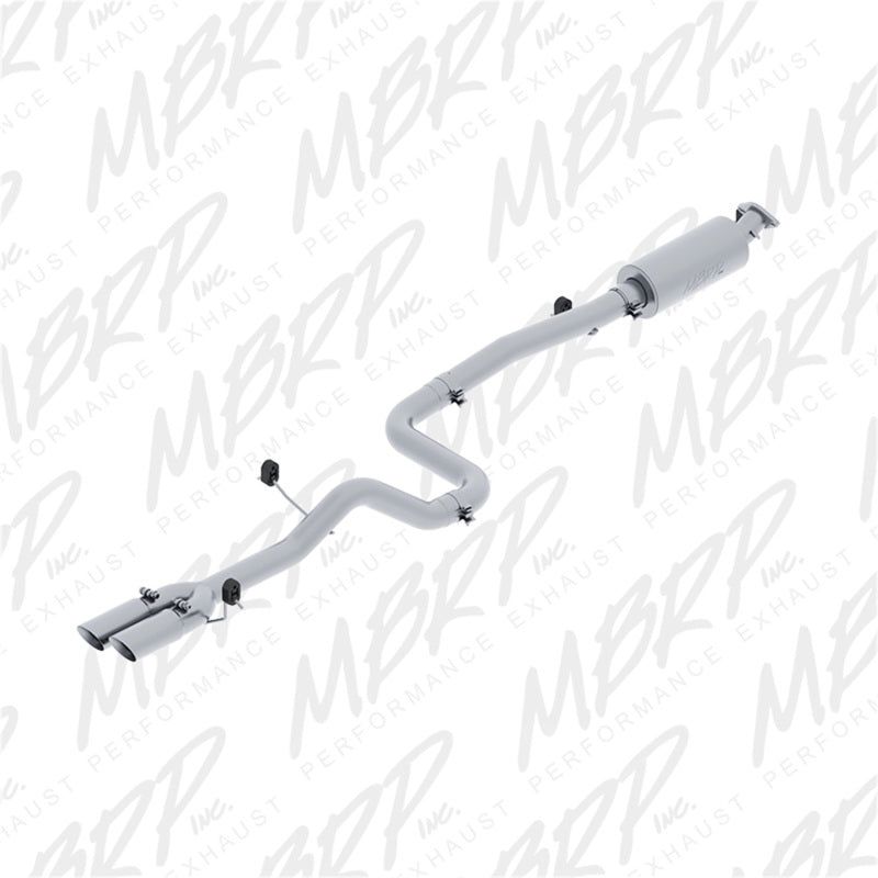 MBRP 14-19 Ford Fiesta ST 1.6L EcoBoost 3in Dual Outlet T409 Cat Back-Catback-MBRP-MBRPS4202409-SMINKpower Performance Parts
