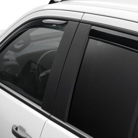 AVS 17-22 Mazda CX-5 In-Channel Ventvisor Front & Rear Window Deflectors 4pc - Smoke