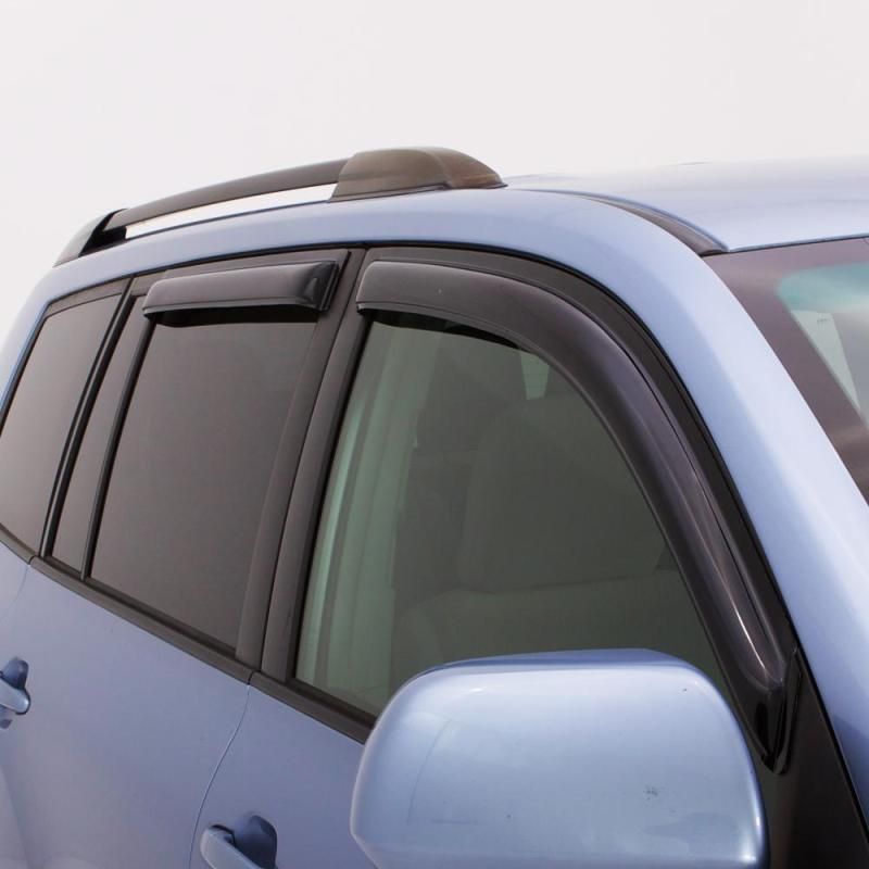 AVS 12-18 Chevy Sonic Hatch (5 Door) Ventvisor Outside Mount Window Deflectors 4pc - Smoke