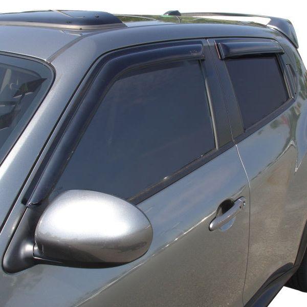 AVS 10-18 Nissan Juke Ventvisor Outside Mount Window Deflectors 4pc - Smoke