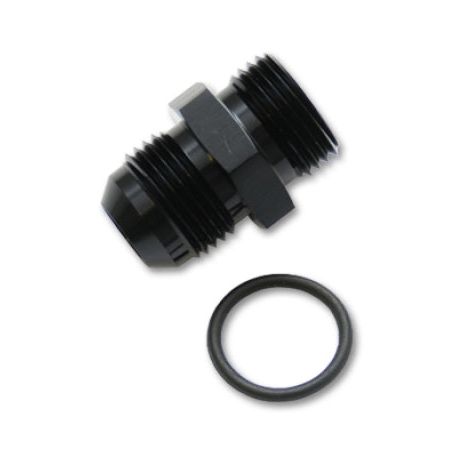 Vibrant -3 Male AN x -6 Male ORB Flare Straight Adapter w/O-Ring