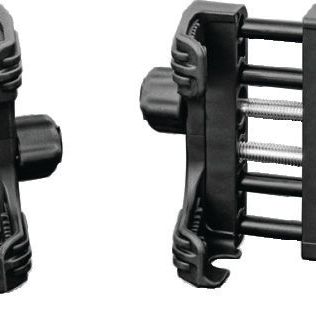 Kuryakyn Tech Connect Device Holder Large, Holds 3-5/8in to 6in Wide Black