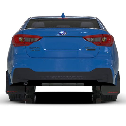 Rally Armor 20-25 Subaru Legacy Black UR Mud Flap w/Blue Logo