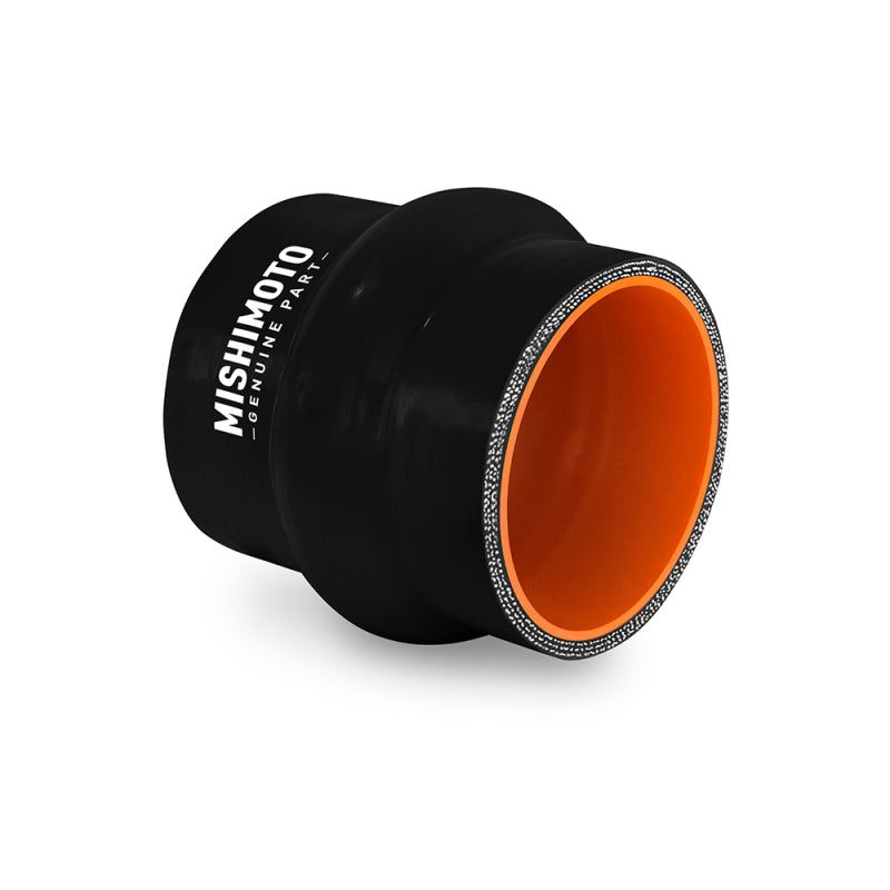 Mishimoto 4in. Hump Hose Silicone Coupler - Black-Silicone Couplers & Hoses-Mishimoto-MISMMCP-4HPBK-SMINKpower Performance Parts