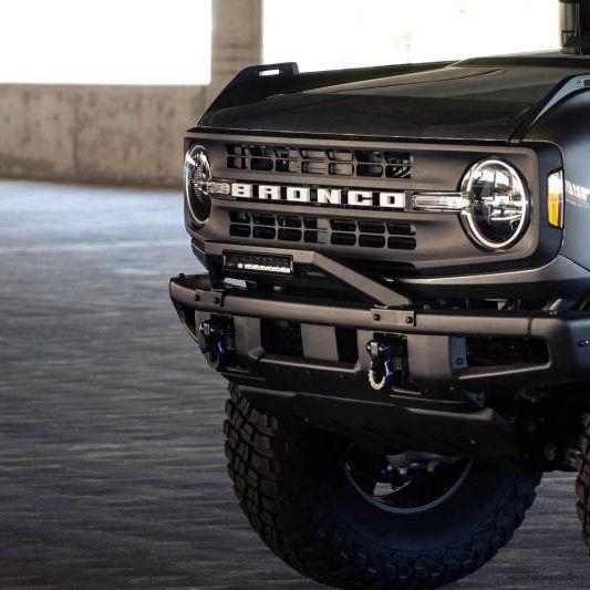 DV8 Offroad 21-22 Ford Bronco Factory Modular Front Bumper Bull Bar