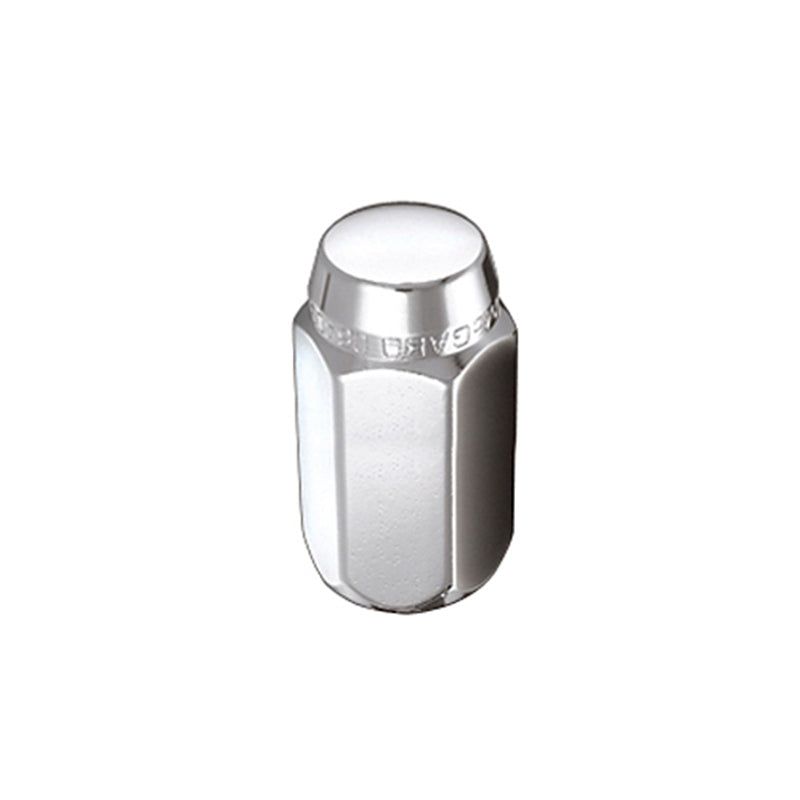 McGard Hex Lug Nut (Cone Seat) M12X1.25 / 13/16 Hex / 1.28in. Length (4-Pack) - Chrome-Lug Nuts-McGard-MCG64003-SMINKpower Performance Parts