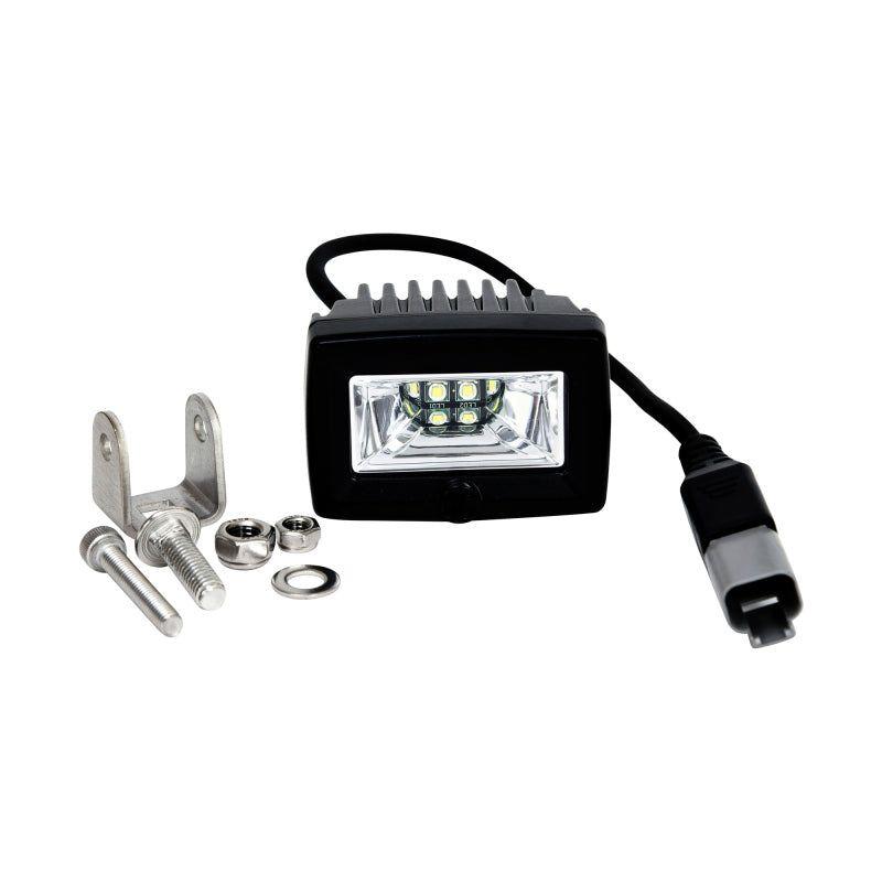 KC HiLiTES C-Series C2 LED 2in. Backup Area Flood Light 20w (Pair Pack System) - Black-Light Bars & Cubes-KC HiLiTES-KCL519-SMINKpower Performance Parts