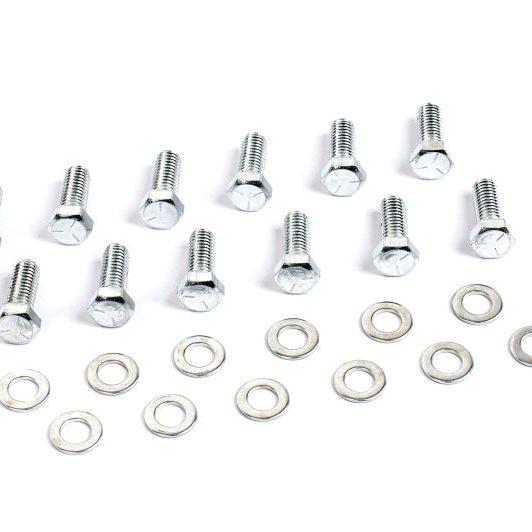 Cometic Intake Manifold Bolts 3/8 - 16 x 1in - Grade 5 Zinc Plated