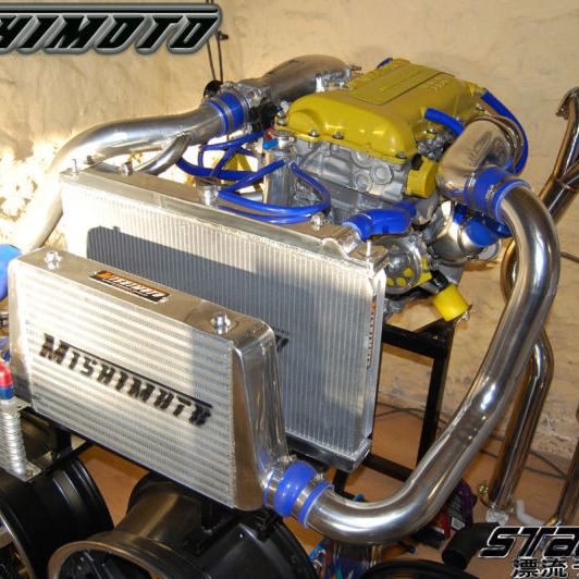 Mishimoto 95-98 Nissan 240sx S14 SR20DET Aluminum Radiator-Radiators-Mishimoto-MISMMRAD-S14-95SR-SMINKpower Performance Parts