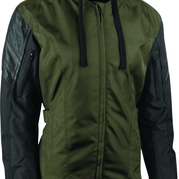 Speed and Strength Double Take Jacket Olive/Black Womens - 3XL