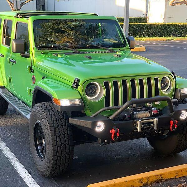 Oracle Jeep JL/Gladiator JT Oculus Bi-LED Projector Headlights - Amber/White Switchback SEE WARRANTY