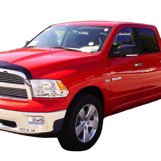 AVS 09-18 Dodge RAM 1500 (Excl. Rebel Models) High Profile Bugflector II Hood Shield - Smoke