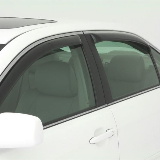 AVS 07-11 Toyota Camry Ventvisor In-Channel Front & Rear Window Deflectors 4pc - Smoke