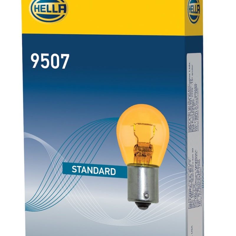 Hella Bulb 9507 24V 21W BAU15s S8 AMBER