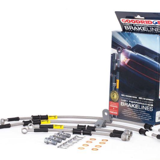 Goodridge 16-17 Mazda Miata MX-5 (w/o Factory Brembo Calipers) SS Brake Lines