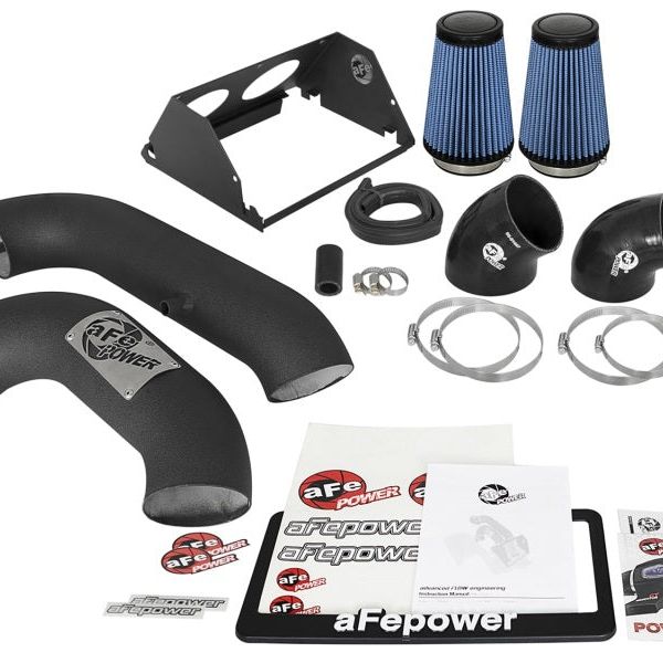 aFe Magnum FORCE Stage-2 Pro 5R Cold Air Intake System 2017 Ford F-150 V6-3.5L (tt)-Cold Air Intakes-aFe-AFE54-22972-B-SMINKpower Performance Parts