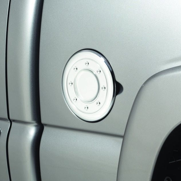 AVS 02-06 Cadillac Escalade Fuel Door Cover - Chrome