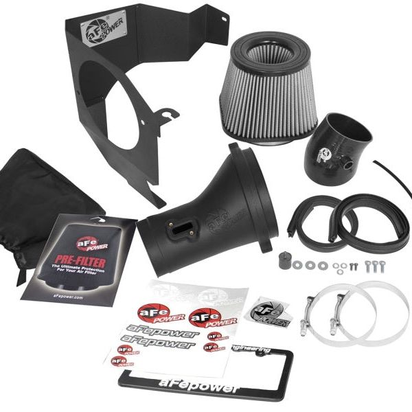 aFe MagnumFORCE Intakes Stage-2 PDS AIS 15-16 Dodge Challenger SRT Hellcat 6.2L V8 (sc)-Cold Air Intakes-aFe-AFE51-12802-SMINKpower Performance Parts