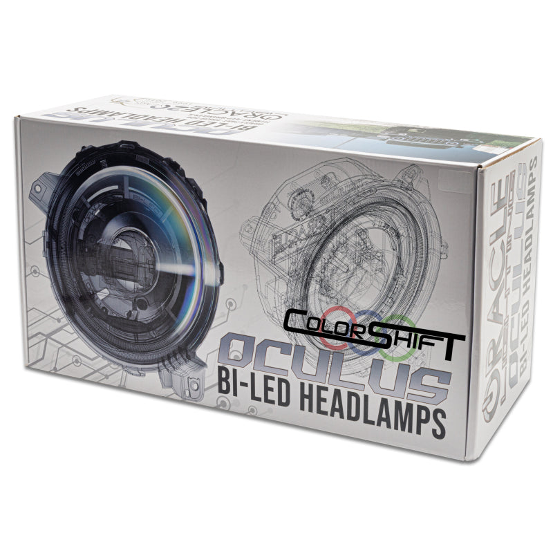 Oracle Oculus Bi-LED Projector Headlights for Jeep JL/Gladiator JT - w/ Simple Cntrl SEE WARRANTY