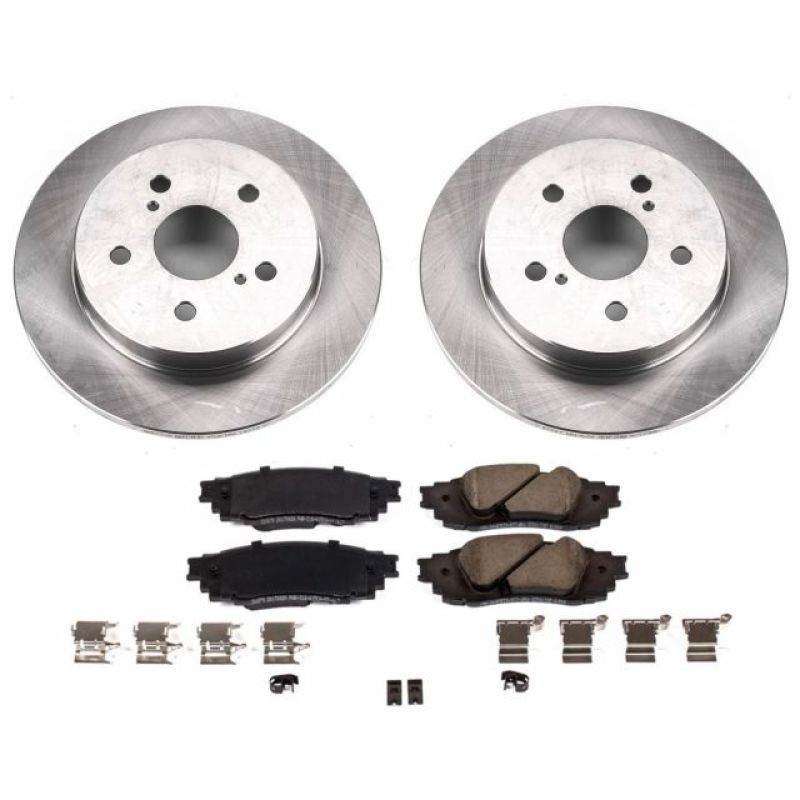 Power Stop 2019 Lexus ES350 Rear Autospecialty Brake Kit