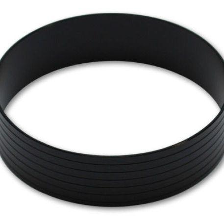 Vibrant HD Aluminum Union Sleeve for 2in OD Tubing - Hard Anodized Black