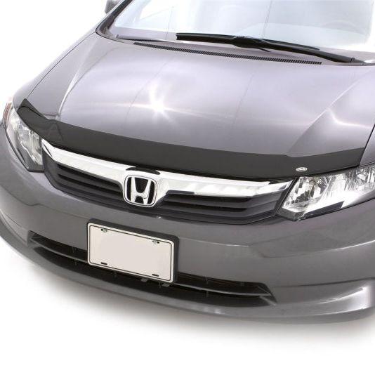 AVS 2012 Honda Civic Aeroskin Low Profile Acrylic Hood Shield - Smoke