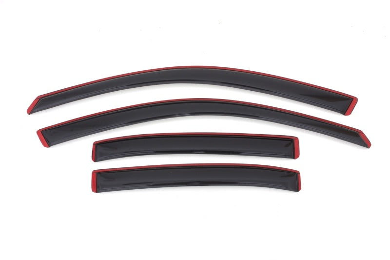 AVS 13-15 Chevy Malibu Ventvisor In-Channel Front & Rear Window Deflectors 4pc - Smoke