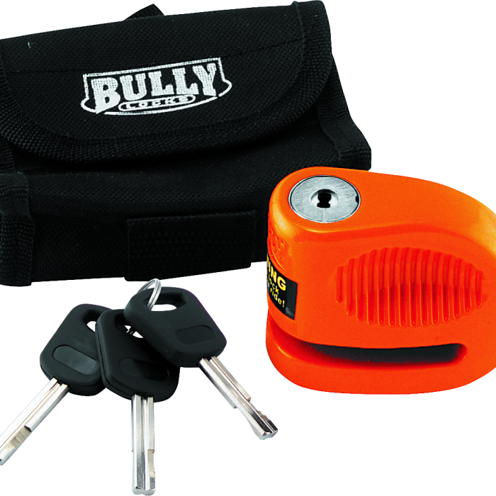 Bully Lock Disc Orange w/ Pouch - 5.5mm