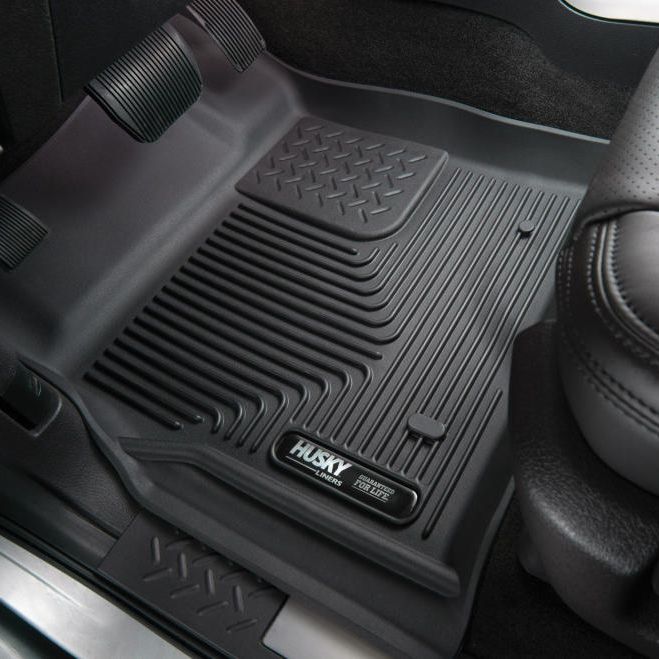 Husky Liners 2020 Ford Explorer X-Act Contour Black Floor Liners (3rd Row)-Floor Mats - Rubber-Husky Liners-HSL55221-SMINKpower Performance Parts