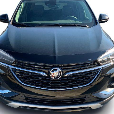 AVS 20-22 Buick Encore GX Aeroskin Low Profile Acrylic Hood Shield - Smoke