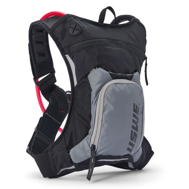USWE Moto Hydro Hydration Pack 3L - Carbon Black/Grey-Bags - Hydration Packs-USWE-USW2033401-SMINKpower Performance Parts