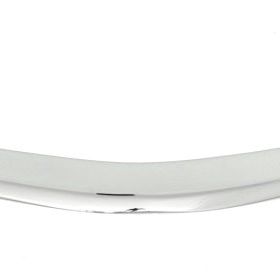 AVS 13-18 Hyundai Santa Fe Aeroskin Low Profile Hood Shield - Chrome