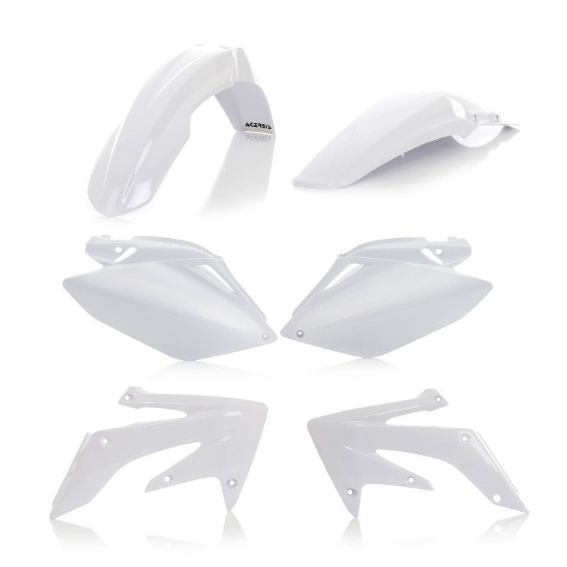 Acerbis 06-09 Honda CRF250R Plastic Kit - White-Plastics-Acerbis-ACB2041040002-SMINKpower Performance Parts