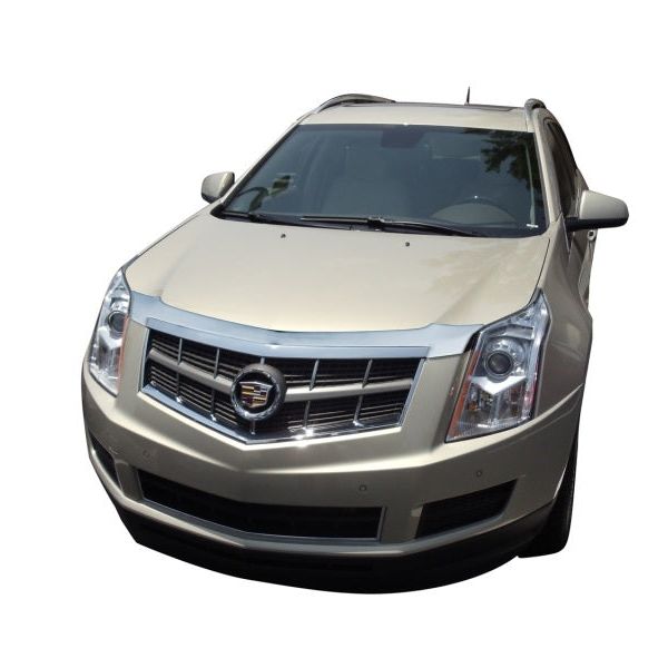 AVS 10-17 Cadillac SRX Aeroskin Low Profile Hood Shield - Chrome