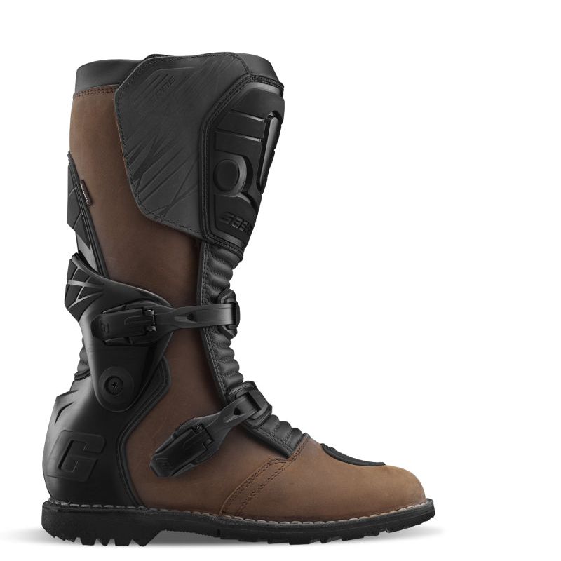 Gaerne G.Dakar Gore Tex Boot Brown Size - 12-Motorcycle Boots-Gaerne-GAR2529-013-12-SMINKpower Performance Parts