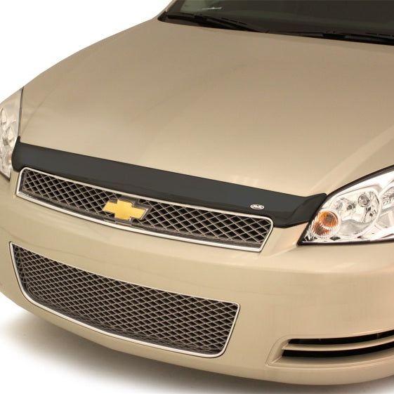 AVS 06-13 Chevy Impala Aeroskin Low Profile Acrylic Hood Shield - Smoke