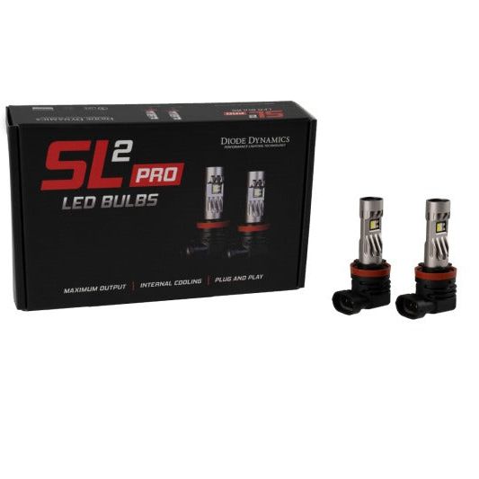 Diode Dynamics H11/H8/H9 White SL2 Pro LED Bulbs (pair)