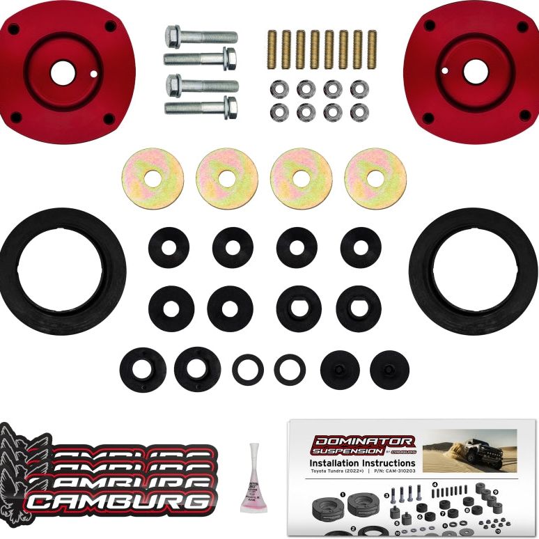 Camburg 22-24 Toyota Tundra 2wd /4wd Dominator Preload Spacer Kit