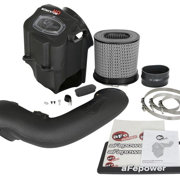 aFe Momentum HD Intakes Pro Dry S Ford Diesel Trucks V8 6.7L (td)-Cold Air Intakes-aFe-AFE51-73006-SMINKpower Performance Parts