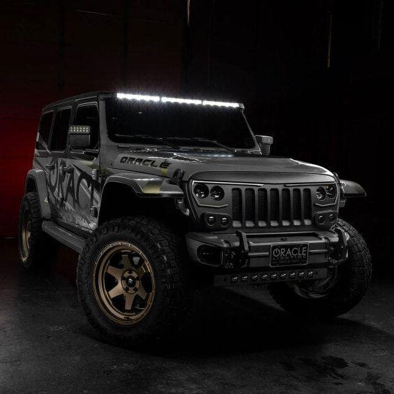 Oracle Jeep Wrangler JL/Gladiator JT Integrated Windhsiled LED Light Bar System