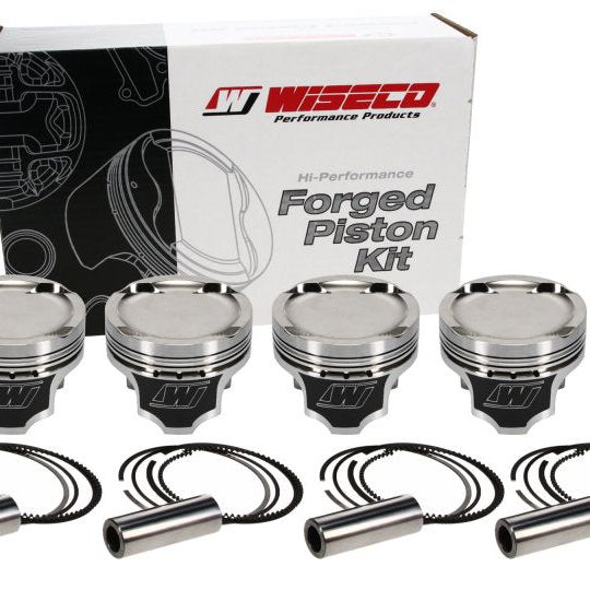 Wiseco 93-01 Honda B16A Civic SI 1.181 X 81.0MM Std Size Piston Kit *MUST USE .040 Gasket*-Piston Sets - Forged - 4cyl-Wiseco-WISK673M81AP-SMINKpower Performance Parts