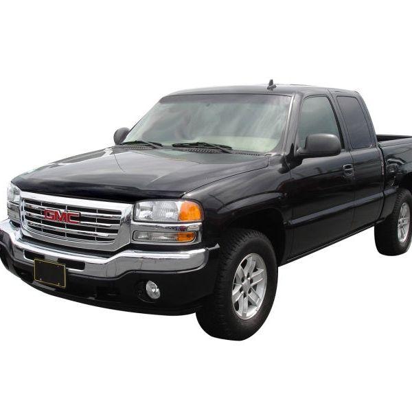 AVS 99-07 GMC Sierra 1500 Aeroskin Low Profile Acrylic Hood Shield - Smoke